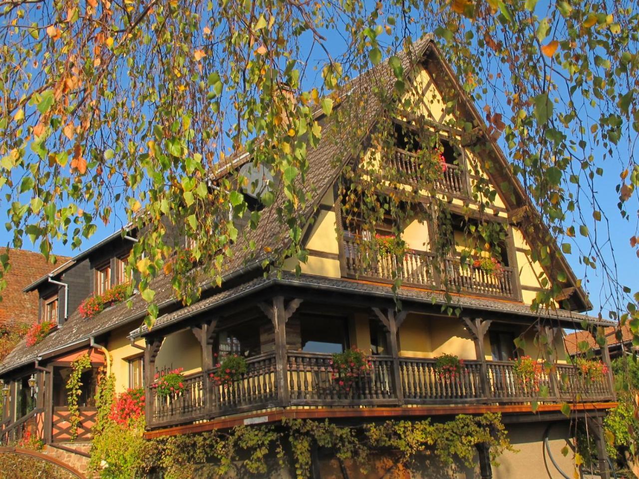 Hotel Restaurant Faller Emmebuckel Itterswiller Exterior photo